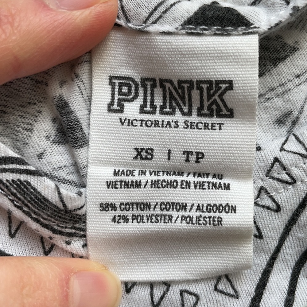 PINK Aztec Print Tank Top - Picture 2 of 4